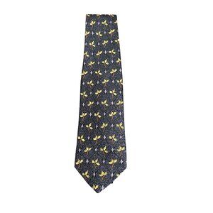 Robert Talbot Best of Class Gray Floral design Silk Tie